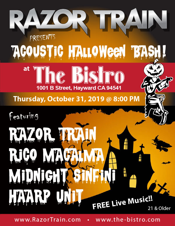 Acoustic Halloween @ The Bistro 10-31-2019